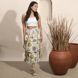 Mon Cheri Skirt and White Crop Top