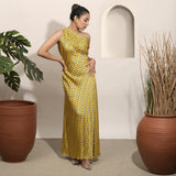 Dolce Off Shoulder Draped Gown