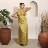 Dolce Off Shoulder Draped Gown