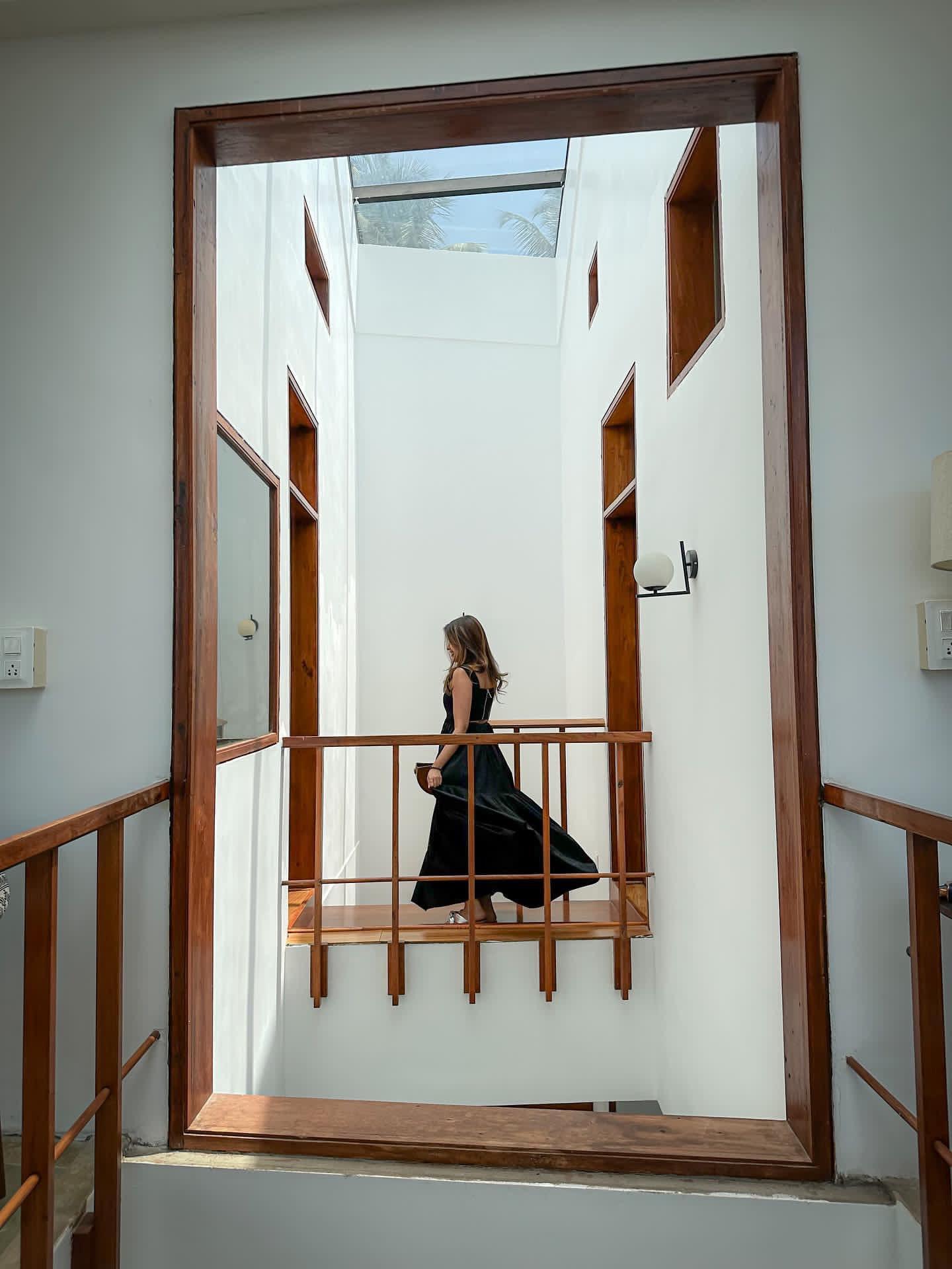 Zoe Black Long Dress - Ozel