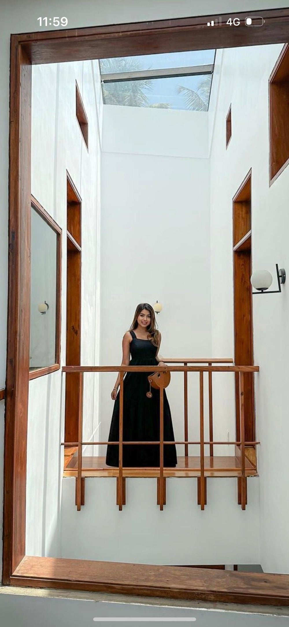 Zoe Black Long Dress - Ozel