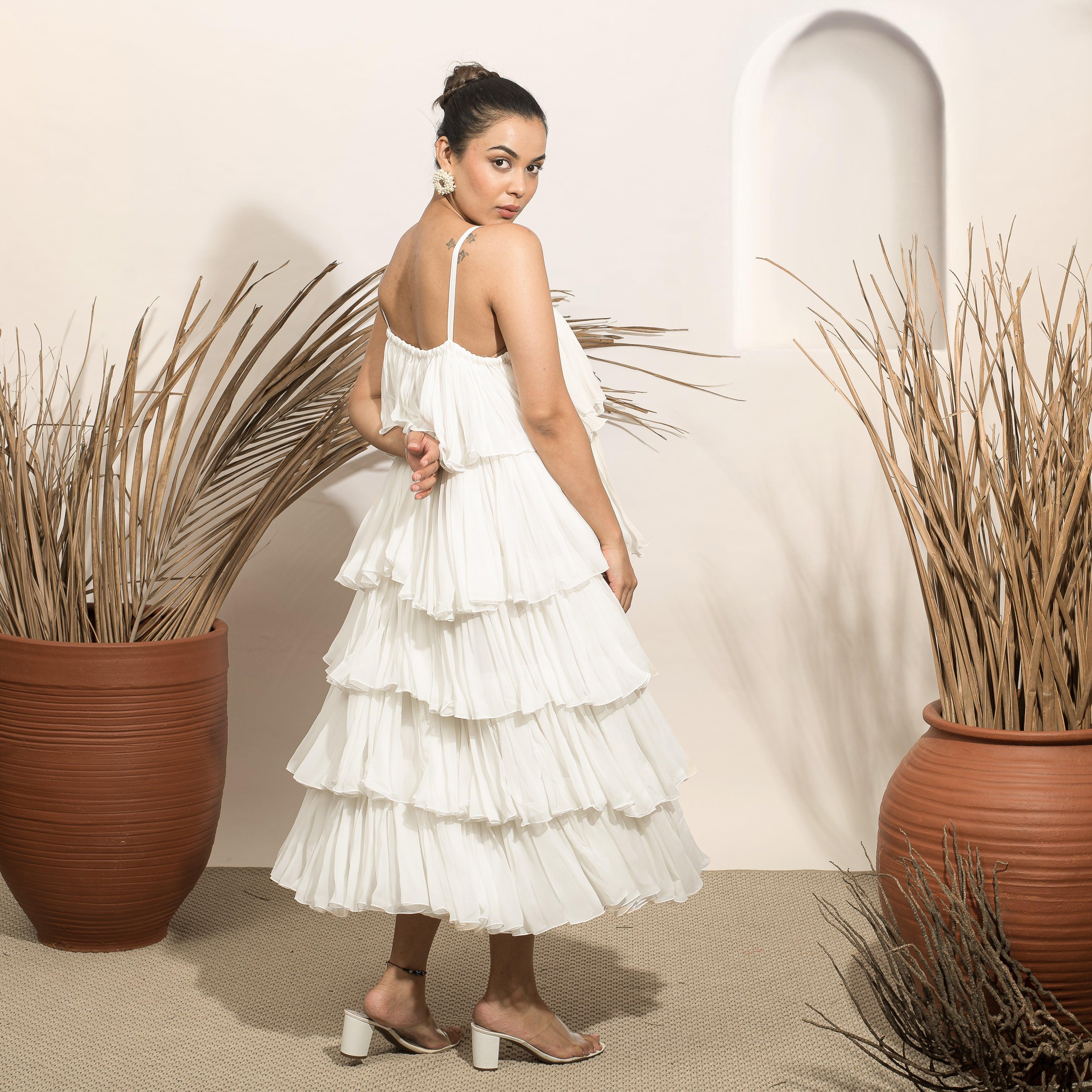 CeeCee Georgette Dress - Ozel