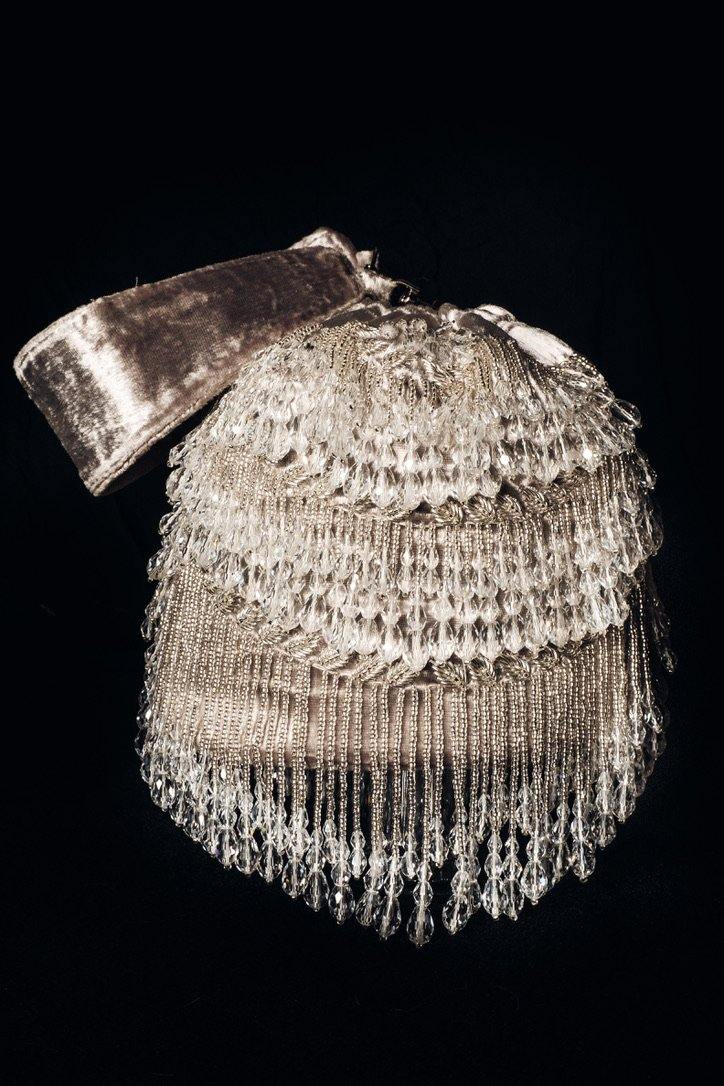 Andromeda Silver Tassels Bucket Bag - Ozel Bir Sey