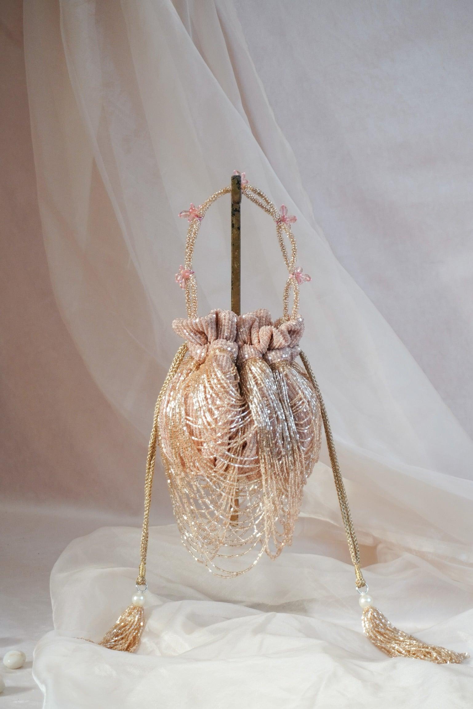 Dragon's Nest Shimmer Potli Bag - Ozel