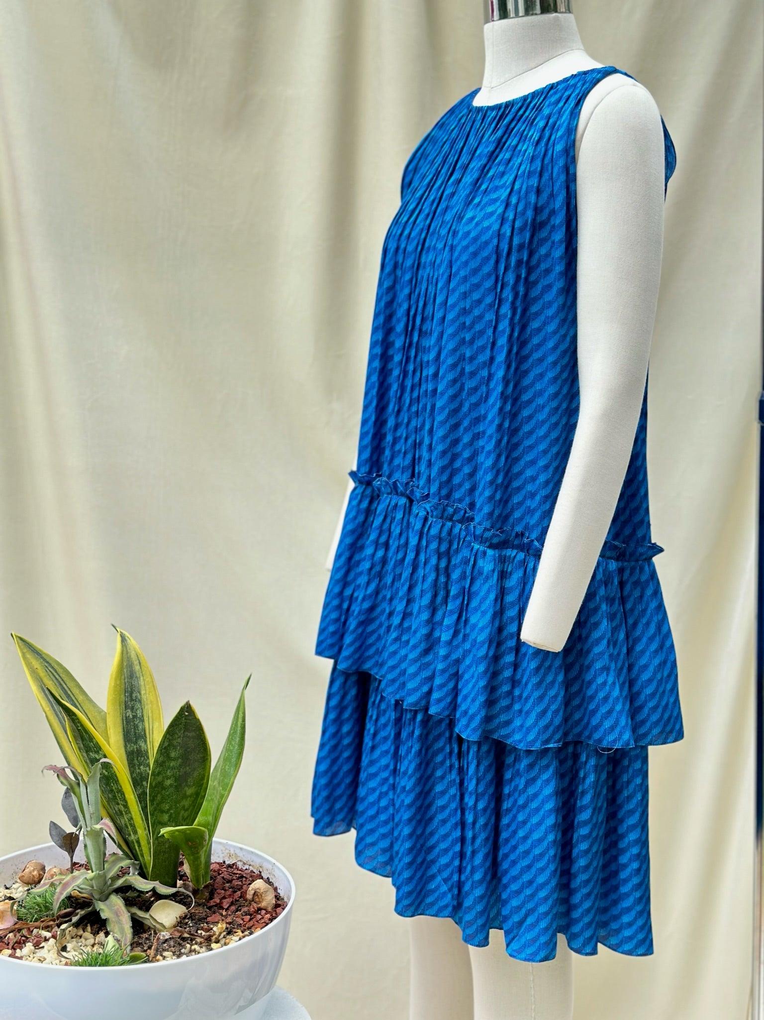 Noir Pleated Dress - Ozel