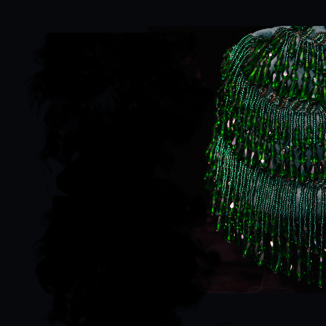 Andromeda Green Tassels Bucket Bag - Ozel