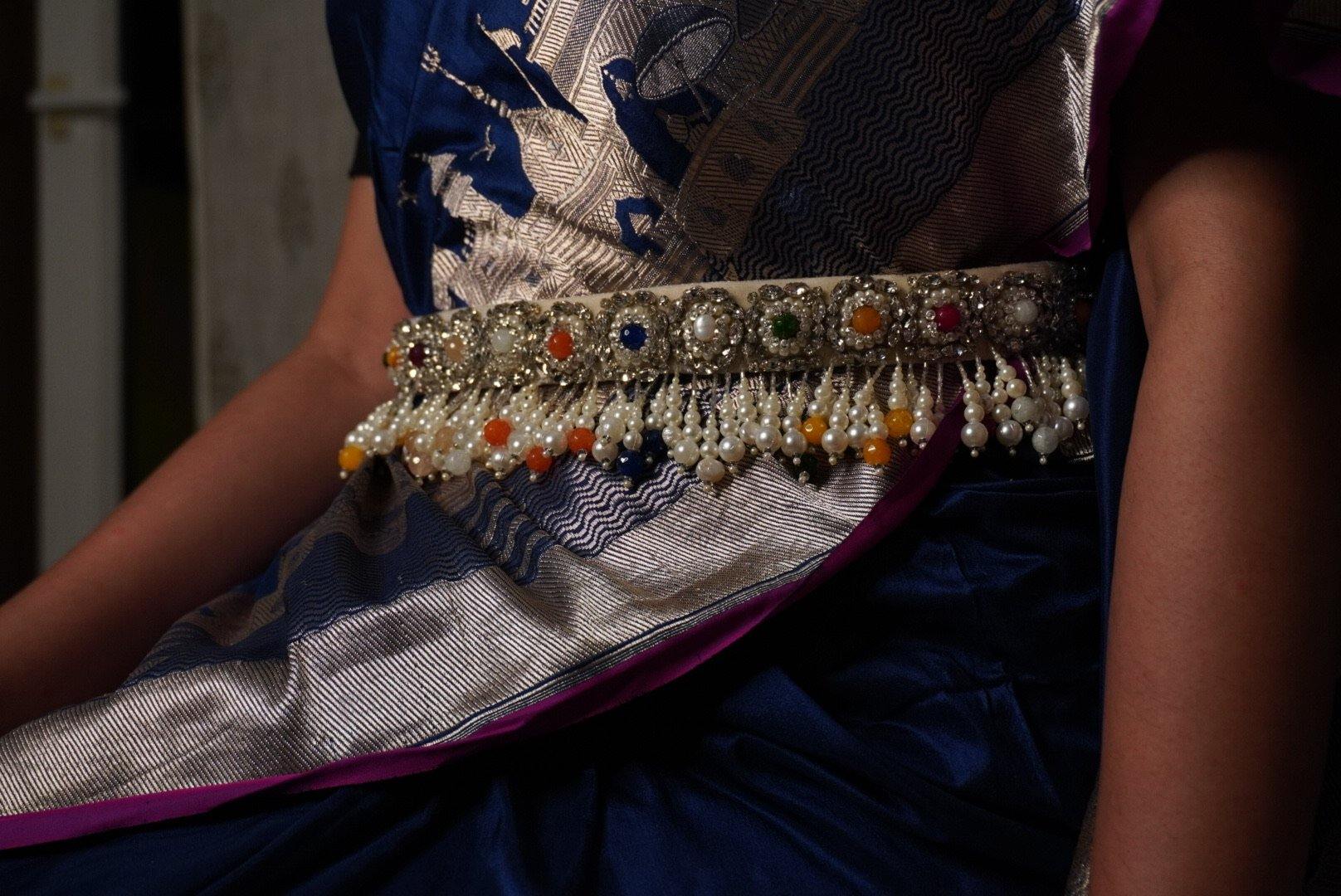 Navratan Hand Embroidered Belt - Ozel Bir Sey